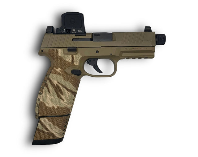 Cordura 1000D grip wrap on the FN 510 — Combat Textiles
