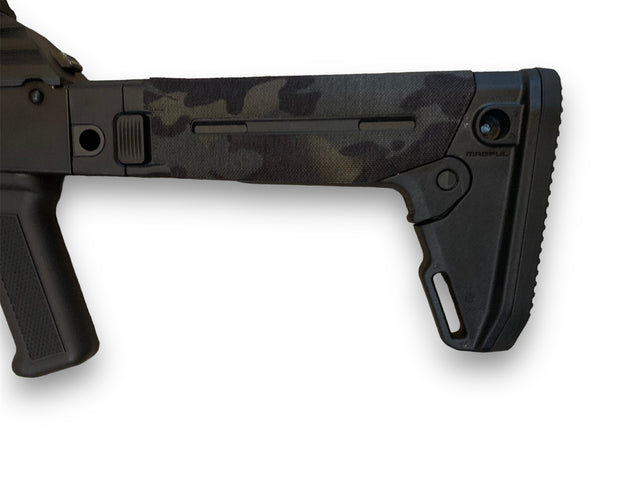 Cordura 1000D stock wrap on the Magpul Zhukov-S Stock — Combat Textiles
