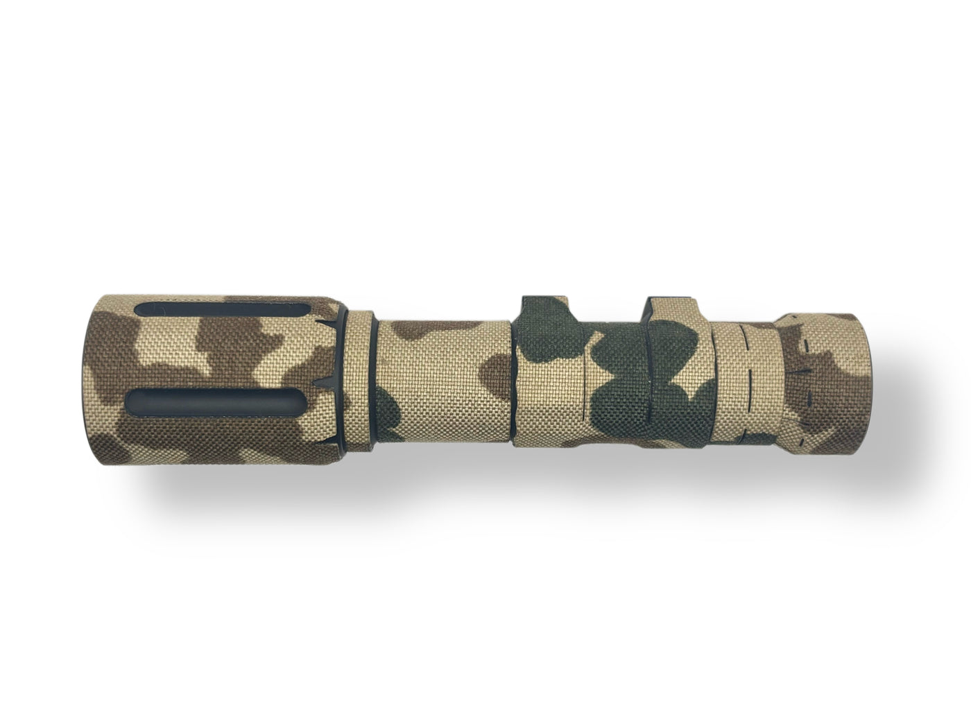 Cordura 1000D weapon light wrap on the Modlite 18650 Rifle Light — Combat Textiles