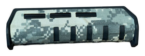 Cordura 1000D forend wrap in ACU on the Magpul Remington 870 forend — Combat Textiles
