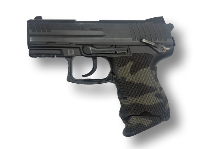 Cordura 1000D grip wrap on the HK P30SK — Combat Textiles