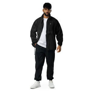CTX Scout Windbreaker — Black, worn, front — Combat Textiles