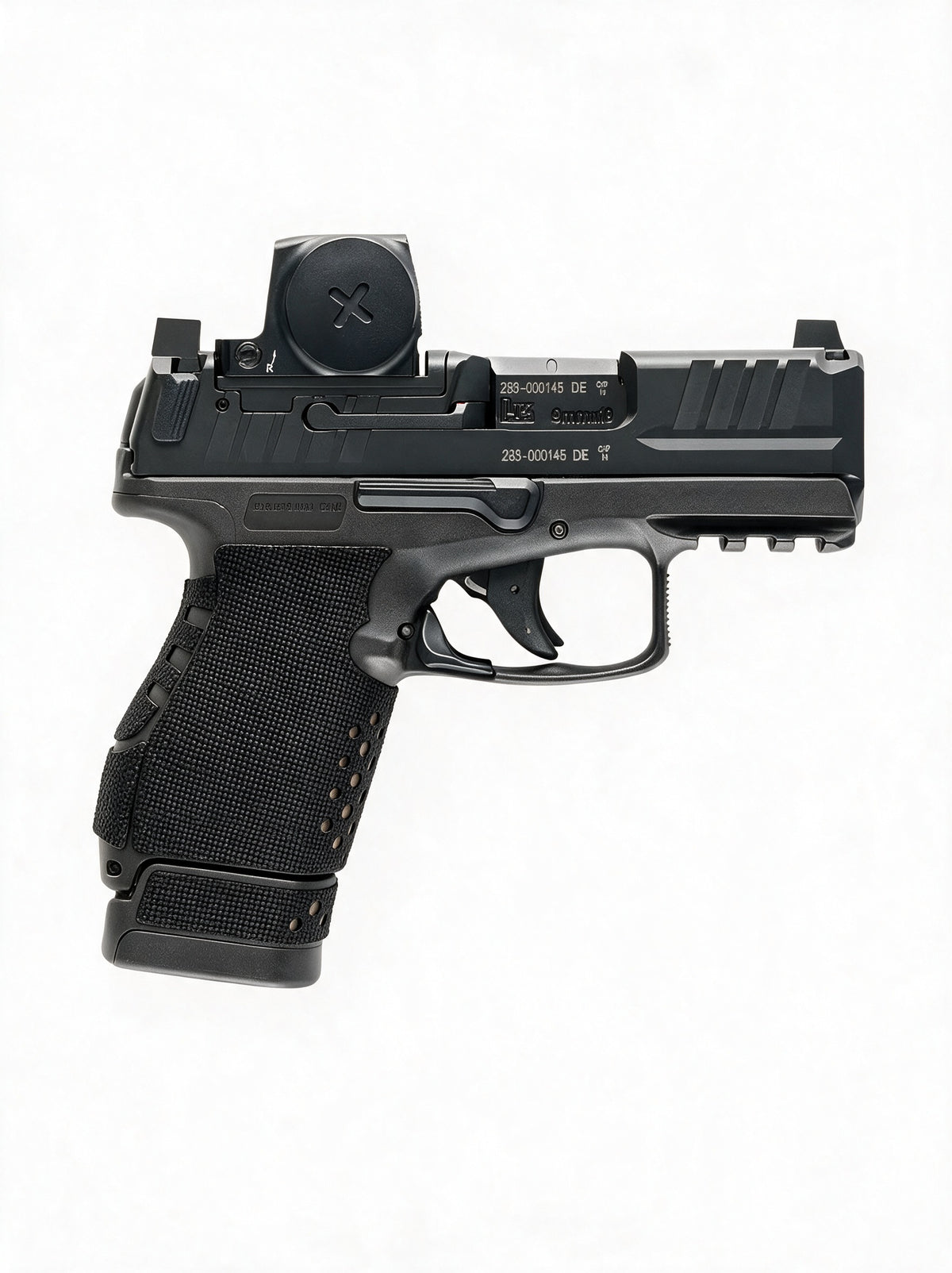 HK VP9CC grip in Black Cordura 1000D by Combat Textiles