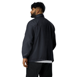 CTX Scout Windbreaker — Navy, worn, back — Combat Textiles