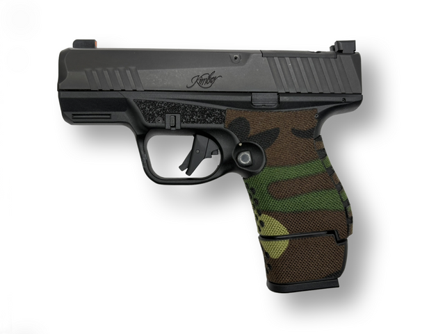 Cordura 1000D grip wrap on the Kimber R7 Mako — Combat Textiles