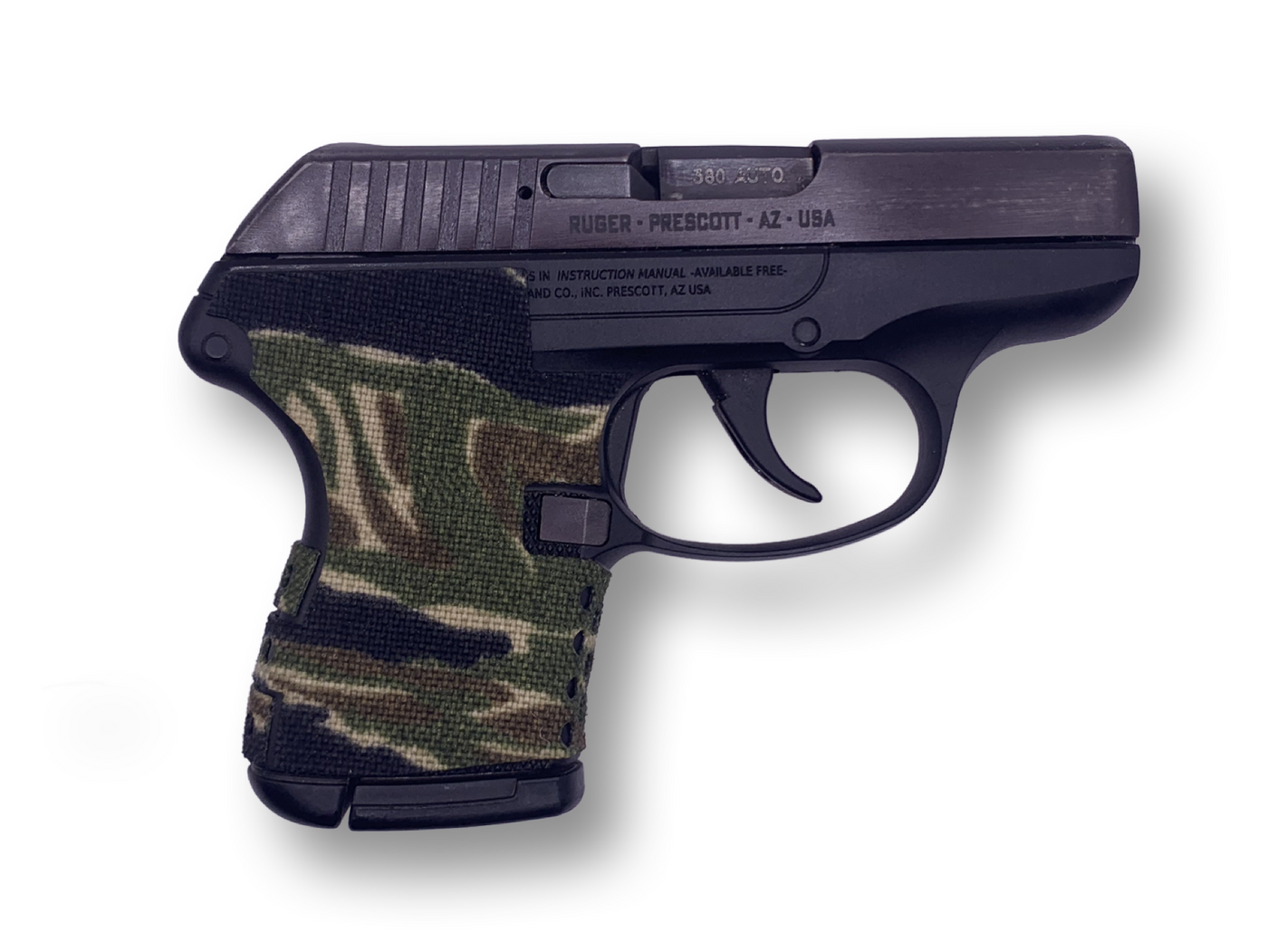 Cordura 1000D grip wrap on the Ruger LCP — Combat Textiles