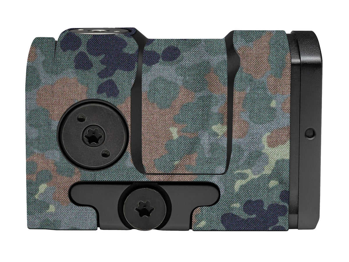 Aimpoint ACRO P-2 Cordura 1000D optic wrap in Flecktarn — Combat Textiles