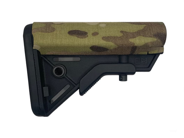 Cordura 1000D stock wrap on the B5 Systems Bravo Stock — Combat Textiles