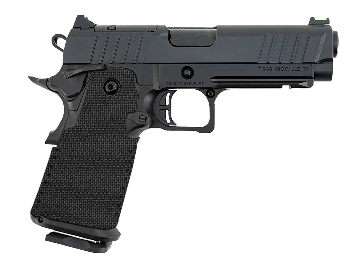 Tisas 1911 Double Stack Cordura 1000D grip wrap in Black — Combat Textiles