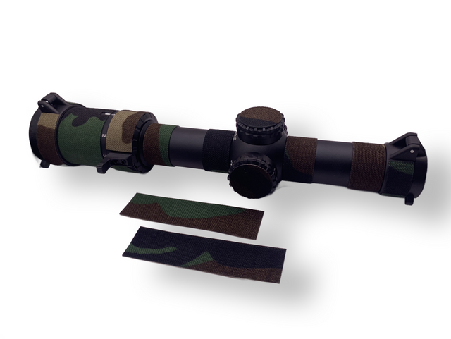 Cordura 1000D optic wrap on the Primary Arms SLx 1-6x24 Gen IV — Combat Textiles