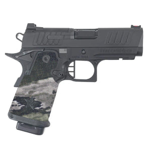 Staccato P Cordura 1000D grip wrap in A-TACs iX — Combat Textiles