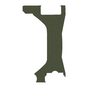 Holosun 407K/507K optic wrap kit outline, OD Green