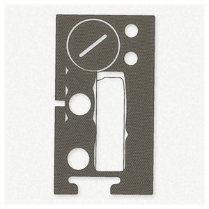 Aimpoint Acro P2 optic wrap kit outline, Ranger Green