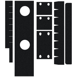 Aimpoint CompM2 optic wrap kit outline, Black