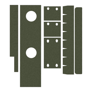 Aimpoint PRO optic wrap kit outline, OD Green