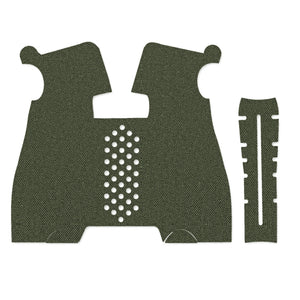 BCM Mod 1 grip wrap kit outline, OD Green