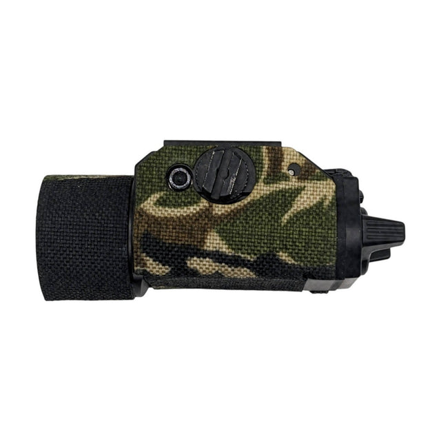 BRAUN Tactical Rail Mount Cordura light wrap, Tiger Stripe (Green/Black)