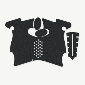 Grip Kit for Canik TP9 SF Elite - die-cut Cordura 1000D kit pieces in Black - Combat Textiles