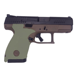 Cordura 1000D grip wrap on the CZ P-10 S in OD Green - Combat Textiles