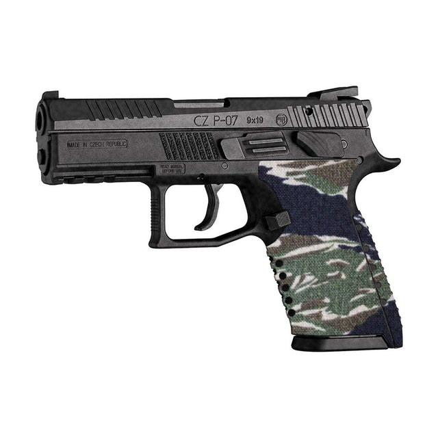 CZ P-07 Cordura grip wrap, Tiger Stripe (Green/Black)