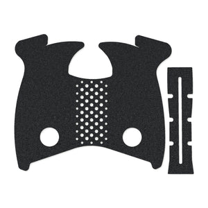 CZ P10C grip wrap kit outline, Black