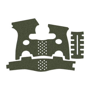 FN 503 grip wrap kit outline, OD Green