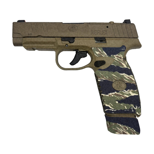 FN REFLEX XL Cordura grip wrap, Tiger Stripe (Green/Black)