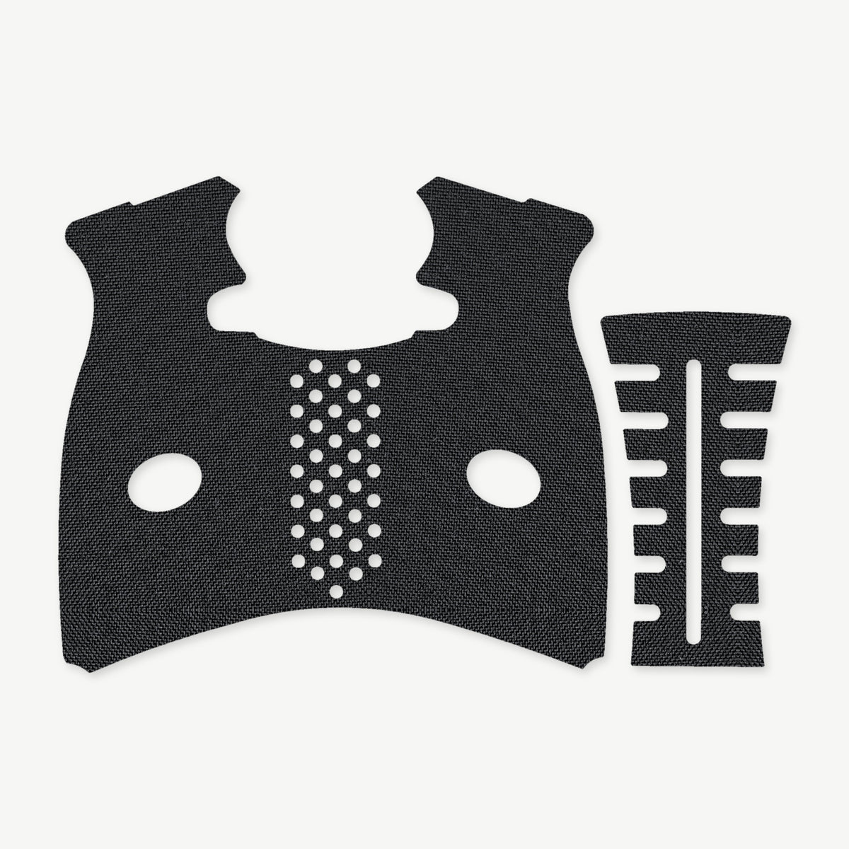Grip Kit for FNS 9/40 Full Size - die-cut Cordura 1000D kit pieces in Black - Combat Textiles