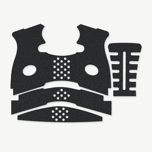 Grip Kit for FNS 9/40C - die-cut Cordura 1000D kit pieces in Black - Combat Textiles