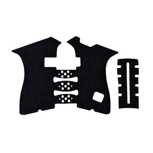 GLOCK G19/G23/G32 Pistols grip wrap kit outline, Black (Gen3)
