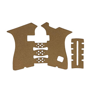 GLOCK G19/G23/G32 Pistols grip wrap kit outline, Coyote (Gen3)