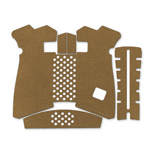 GLOCK G19X/G45/G47 Pistols grip wrap kit outline, Coyote