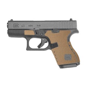 GLOCK G43 Pistols Cordura grip wrap, Coyote