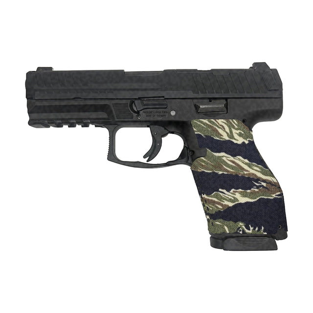 HK VP9A1 K Cordura grip wrap, Tiger Stripe (Green/Black)