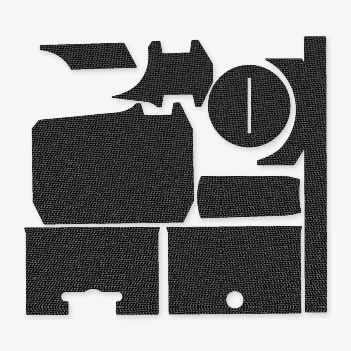 Optic Wrap Kit for Holosun HS403R / HS503R - die-cut Cordura 1000D kit pieces in Black - Combat Textiles