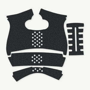 Grip Kit for Kimber R7 Mako - die-cut Cordura 1000D kit pieces in Black - Combat Textiles