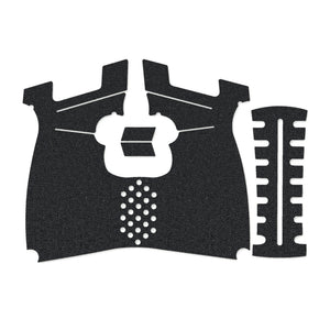 Kimber R7 Mako (Carbon Compact) grip wrap kit outline, Black