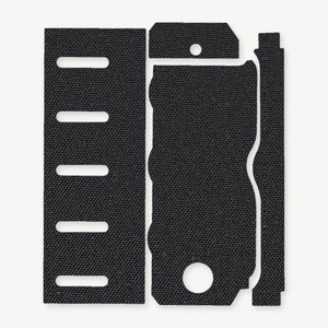 Light Wrap Kit for Modlite PL-350C - die-cut Cordura 1000D kit pieces in Black - Combat Textiles