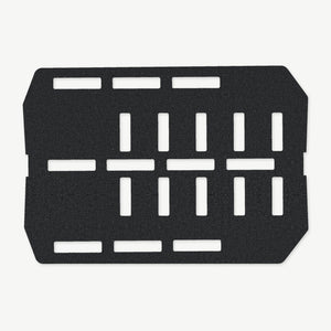 Forend Wrap Kit for Magpul SGA — Remington 870 - die-cut Cordura 1000D kit pieces in Black - Combat Textiles