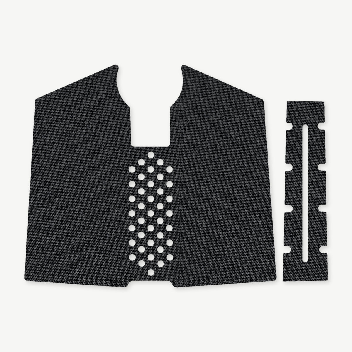 Grip Kit for PTR 91 - die-cut Cordura 1000D kit pieces in Black - Combat Textiles