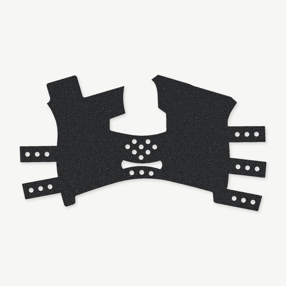 Grip Kit for Smith & Wesson Bodyguard - die-cut Cordura 1000D kit pieces in Black - Combat Textiles
