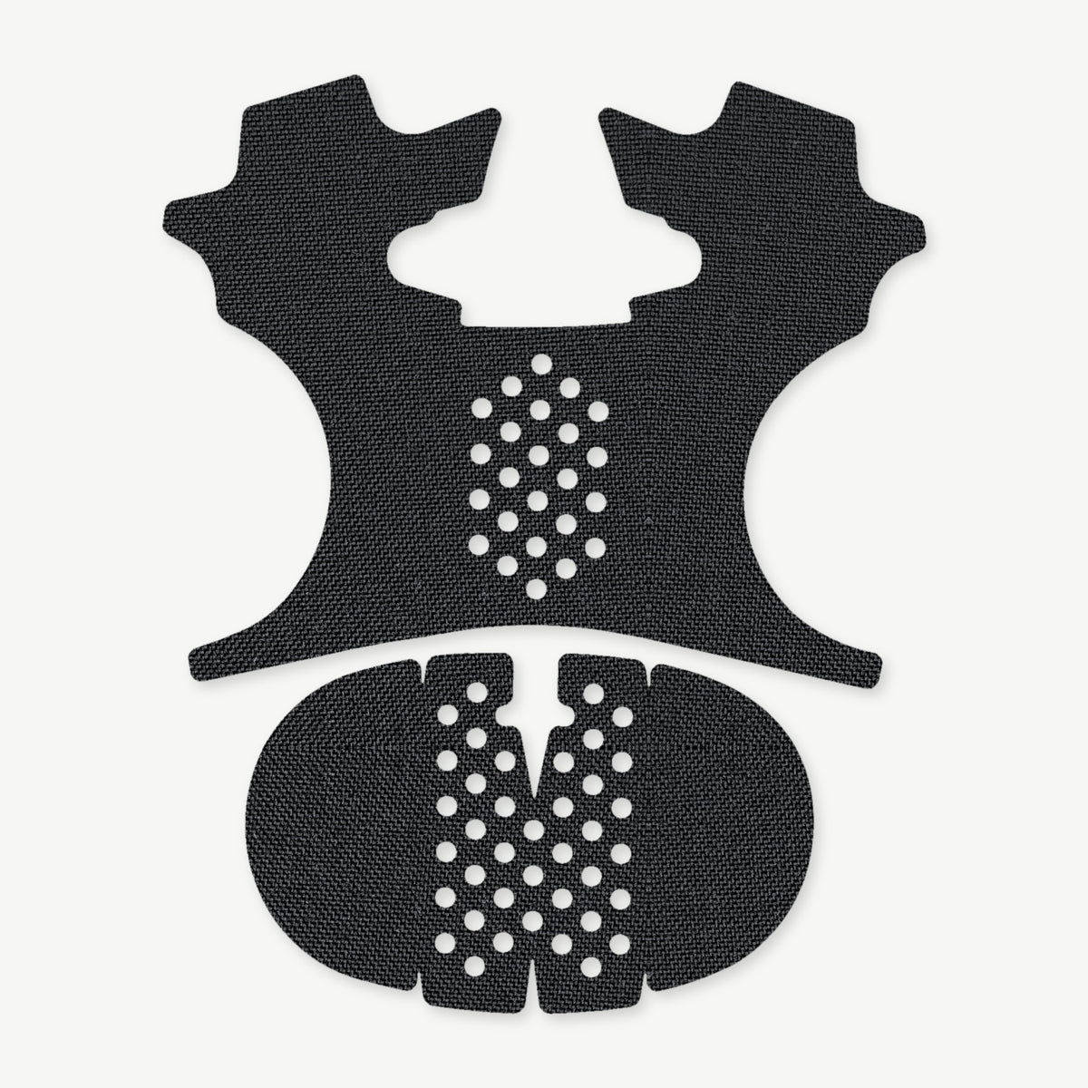 Grip Kit for Smith & Wesson CSX - die-cut Cordura 1000D kit pieces in Black - Combat Textiles