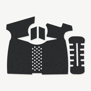 Grip Kit for Smith & Wesson SD9 1.0 / 2.0 - die-cut Cordura 1000D kit pieces in Black - Combat Textiles