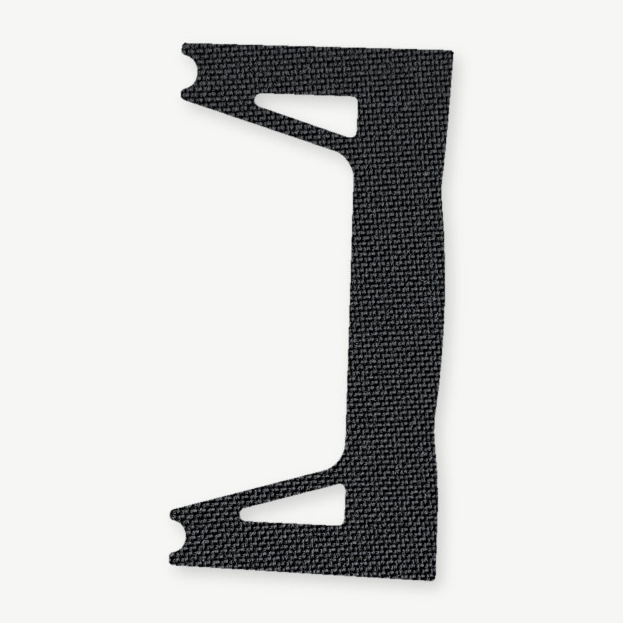 Optic Wrap Kit for Shield SMS2 COMPACT Mini-Sight - die-cut Cordura 1000D kit pieces in Black - Combat Textiles