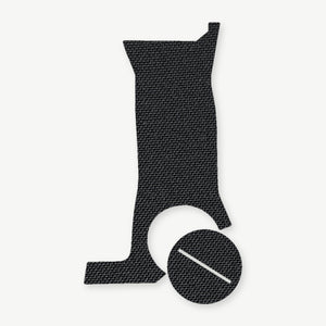 Optic Wrap Kit for SIG Romeo X Compact (Open / Enclosed) - die-cut Cordura 1000D kit pieces in Black - Combat Textiles