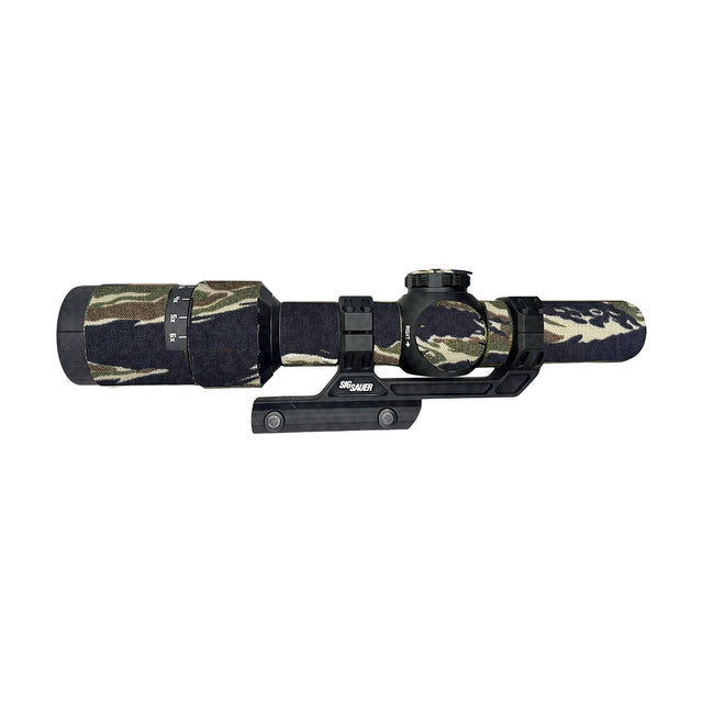 SIG Tango-MSR 1-6x24 Cordura optic wrap, Tiger Stripe (Green/Black)