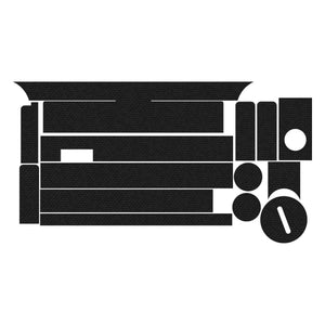 Primary Arms SLx 2.5X Prism optic wrap kit outline, Black