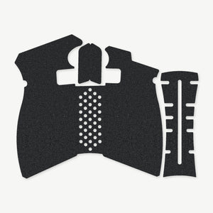Grip Kit for Shadow Systems DR920 / XR920 - die-cut Cordura 1000D kit pieces in Black - Combat Textiles
