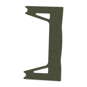 Shield SMS2 COMPACT Mini-Sight optic wrap kit outline, OD Green