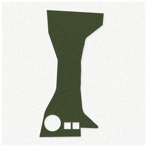 Sightmark Ultra Shot R-Spec optic wrap kit outline, OD Green